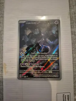 Pokemon Card TCG - Mewtwo SVP 052 Black Star Promo Scarlet & Violet 151 Promo NM - Image 1
