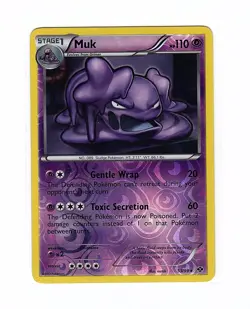 Muk 53/99 Next Destinies Reverse Holo Rare - Pokemon Card LP - Image 1