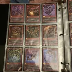 Huge Lot 87 Vintage WYVERN CCG Chameleon Expansion Set Cards NICE!! - Image 2