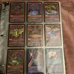 Huge Lot 87 Vintage WYVERN CCG Chameleon Expansion Set Cards NICE!! - Image 3