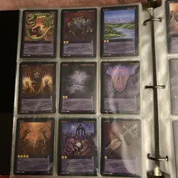 Huge Lot 87 Vintage WYVERN CCG Chameleon Expansion Set Cards NICE!! - Image 4