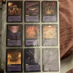 Huge Lot 87 Vintage WYVERN CCG Chameleon Expansion Set Cards NICE!! - Image 5
