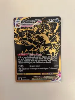 Pokemon TCG Eternatus VMAX SV122/SV122 Shining Fates: Shiny Vault Gold Card - NM - Image 1