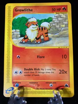 Growlithe 62/144 Skyridge Common Pokemon TCG Card NM Never Played - Image 1
