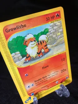 Growlithe 62/144 Skyridge Common Pokemon TCG Card NM Never Played - Image 2