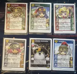 MapleStory iTCG Card Game Lot Of 6 Cards - Image 1