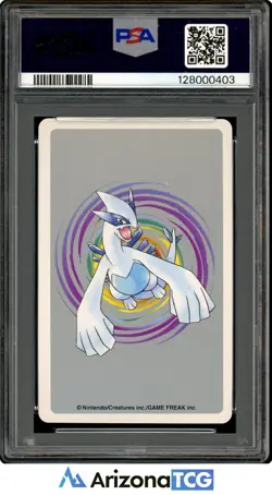 Pokemon 2000 Hypno #097 8 Of Clubs Silver Pokemon Playing Card PSA 7 - Image 2
