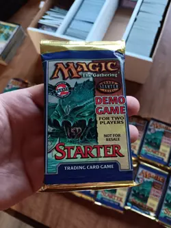 Big Lot Of 16 Magic the Gathering Starter Demo Game Booster Pack Factory Sealed - Image 1