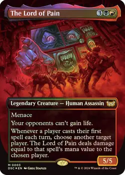 The Lord of Pain (Borderless) M Commander: Duskmourn: House of Horror 3 NM FOIL - Image 1