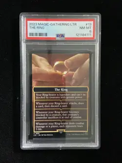 2023 Magic the Gathering MTG EN H #13 The Ring Tempts You PSA 8 -TJ68 - Image 1