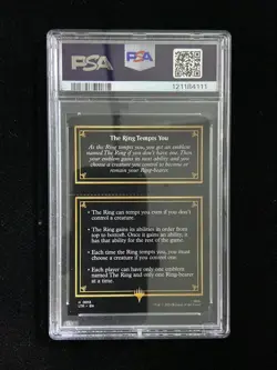 2023 Magic the Gathering MTG EN H #13 The Ring Tempts You PSA 8 -TJ68 - Image 2