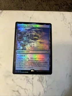 Magic the Gathering - Otawara, Soaring City (FOIL) - Kamigawa: Neon Dynasty - NM - Image 1