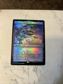 Magic the Gathering - Otawara, Soaring City (FOIL) - Kamigawa: Neon Dynasty - NM - Image 2