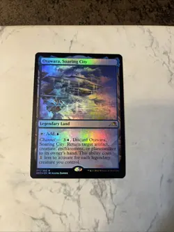 Magic the Gathering - Otawara, Soaring City (FOIL) - Kamigawa: Neon Dynasty - NM - Image 4