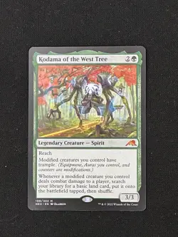Kodama of the West Tree Kamigawa: Neon Dynasty Regular Mythic MTG NM Green - Image 1