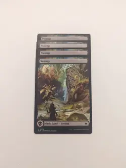 (4) Swamp (0270) *PLAYSET* Bloomburrow Regular NM MTG - Image 1