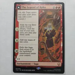 The Legend of Roku MTG Magic the Gathering Avatar: The Last Airbender 145 Mythic - Image 2