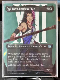 Fang, Fearless l'Cie (Borderless) - SURGE FOIL - MTG - FIN - 526 - UNCOMMON ~ NM - Image 2