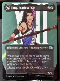 Fang, Fearless l'Cie (Borderless) - SURGE FOIL - MTG - FIN - 526 - UNCOMMON ~ NM - Image 3