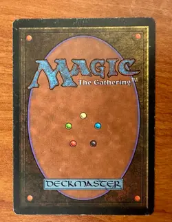 MTG Beta Lightning Bolt Shadow Signed by Rush, rare! - Image 2