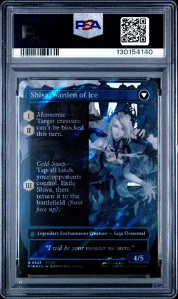 2025 MTG FF SURGE FOIL #0523 JILL, SHIVA'S DOMINANT/SHIVA, WARDEN OF ICE PSA 10 - Image 2