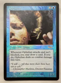 Ophidian x1 *FOIL* MTG FNM Promo DCI 1x Magic Excellent Light Play EX LP - Image 1