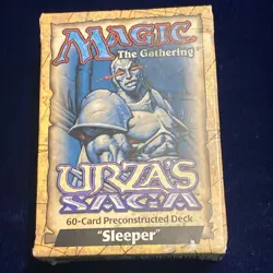 Magic the Gathering Urza's Saga Sleeper Deck [Opened] 1998 - Image 1