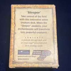 Magic the Gathering Urza's Saga Sleeper Deck [Opened] 1998 - Image 5