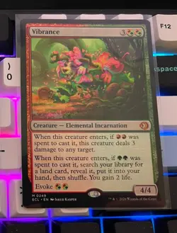 Vibrance Lorwyn Eclipsed Non-Foil NM 249 In Hand MTG Magic the Gathering TCG - Image 1