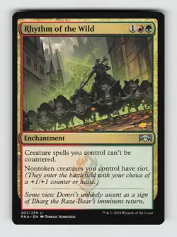 Rhythm of the Wild*Non-Foil* Ravnica Allegiance 201 LP - Image 1