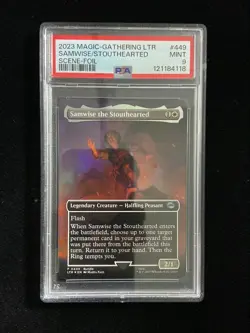 2023 Magic the Gathering MTG EN Scene Foil #449 Samwise Stouthearted PSA 9 -TJ68 - Image 1