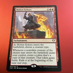 [1x] Molten Echoes Near Mint, English Commander 2020 MTG Magic - Image 2