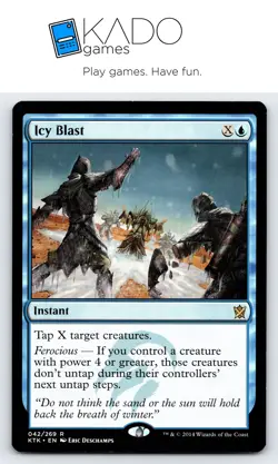 Khans of Tarkir #42 Icy Blast - Image 1