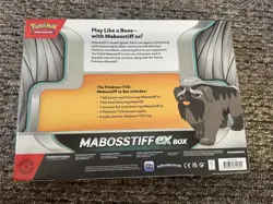 Pokemon Mabosstiff Ex Box New/Factory Sealed - Image 2