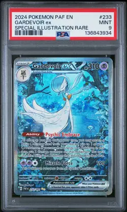 2024 POKEMON PAF EN-PALDEAN FATES SPECIAL ILLUSTRATION RARE GARDEVOIR EX PSA 9 - Image 1