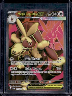 2025 Pokemon Phantasmal Flames PFL EN Mega Lopunny ex Ultra Rare #115/094 - Image 1