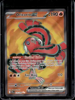 2025 Pokemon Phantasmal Flames PFL EN Oricorio ex Ultra Rare #110/094 - Image 1