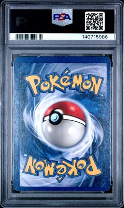 1999 POKEMON BASE SET UNLIMITED #14 RAICHU-HOLO PSA 5 - Image 2