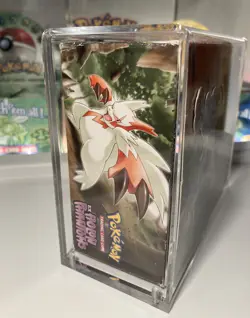 Pokemon TCG EX Holon phantoms EMPTY Booster box with Acrylic Case - Image 2