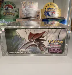 Pokemon TCG EX Holon phantoms EMPTY Booster box with Acrylic Case - Image 4