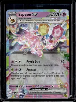 2025 Pokemon SV Prismatic Evolutions PRE EN Espeon ex #034/131 - Image 1