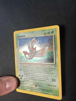 Pokemon TCG Yanma 17/75 Neo Discovery Holo Rare Vintage WOTC LP - Image 3