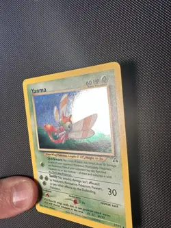 Pokemon TCG Yanma 17/75 Neo Discovery Holo Rare Vintage WOTC LP - Image 4