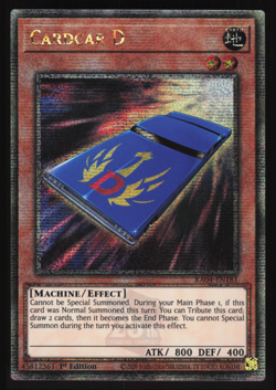 Cardcar D - RA04-EN181 - Quarter Century Secret Rare - Yugioh - Image 1