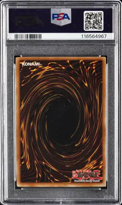 2002 YU-GI-OH! STARTER DECK: YUGI #006 DARK MAGICIAN PSA 8 - Image 2
