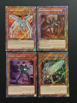 2025 YUGIOH RA04 PLATINUM SECRET RARE CYBER PHOENIX NM BONUS SET - Image 1