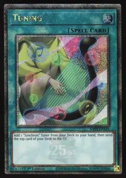 Tuning - RA04-EN144 - Quarter Century Secret Rare - Yugioh - Image 1