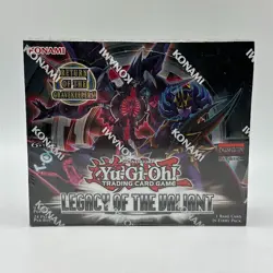 Yugioh Legacy Of The Valiant 1st Edition Booster Box Factory Sealed English - Image 2