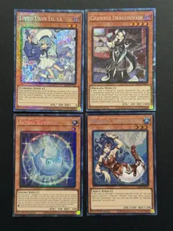 2025 YUGIOH RA04 COLLECTORS RARE CHAMBER DRAGONMAID NM BONUS SET - Image 1