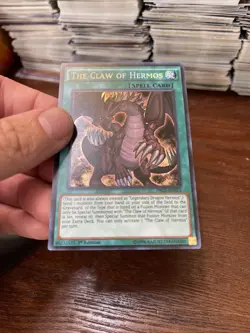 Yu-Gi-Oh the Claw of Hermos DRL2-EN013 Secret Rare 1st Edition LP Condition - Image 5